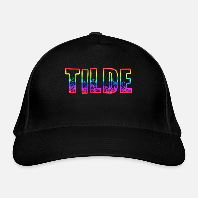 tilde rs rainbow Organic Baseball Cap
