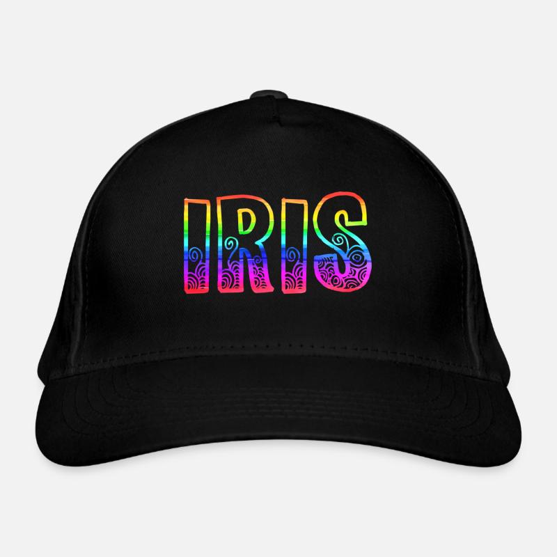 iris rs regenbogen Bio-Baseballkappe