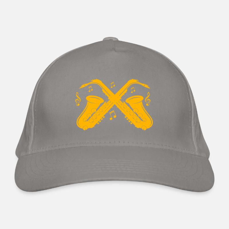 Sax saxophone saxophone Organic Baseball Cap