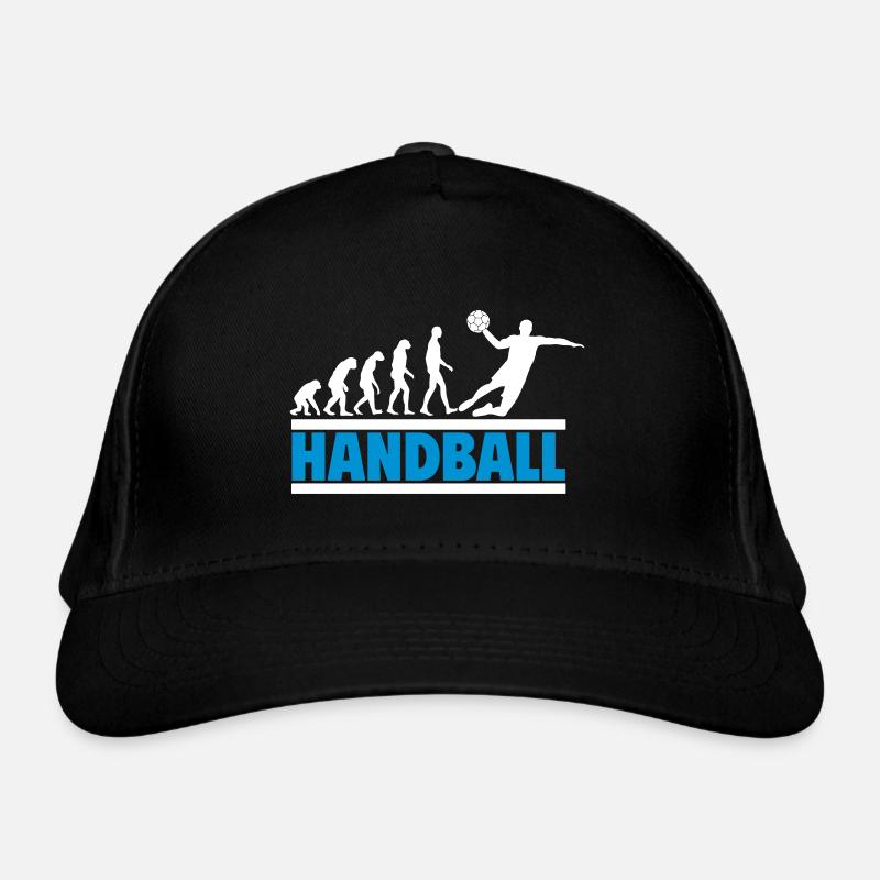 Evolution zum Handballer,handball Bio-Baseballkappe