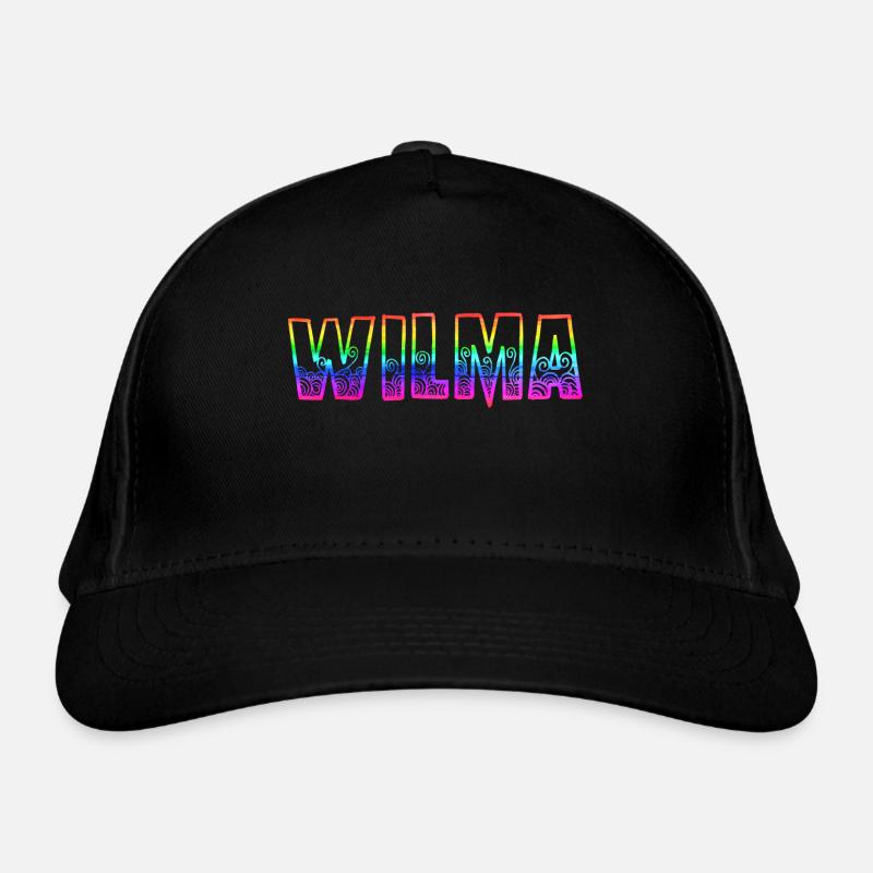 wilma rs regenbogen Bio-Baseballkappe