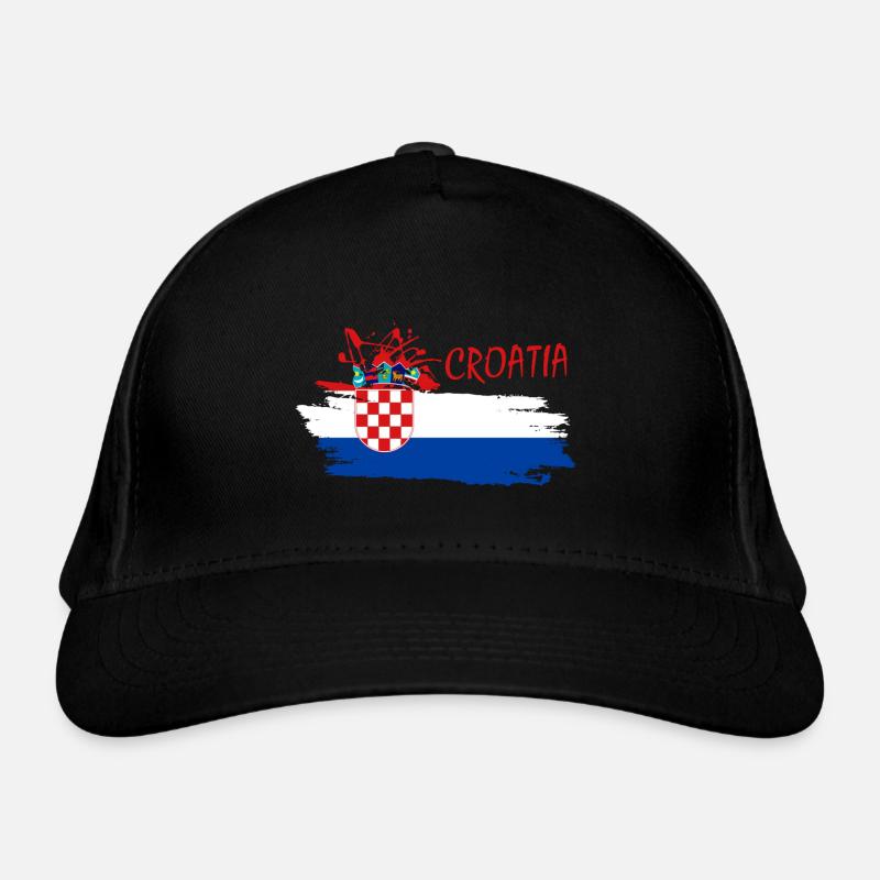 Croatia Bio-Baseballkappe