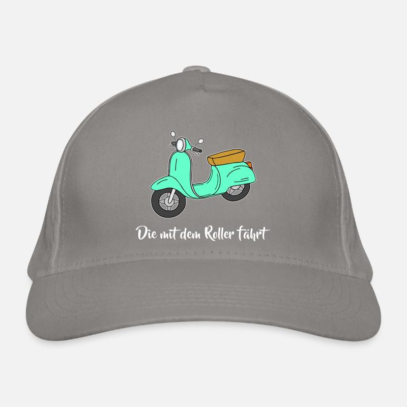 Retro - Le Voyage en scooter Casquette classique bio