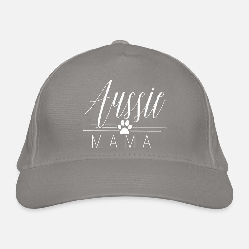Australian Shepherd Aussie mom Organic Baseball Cap