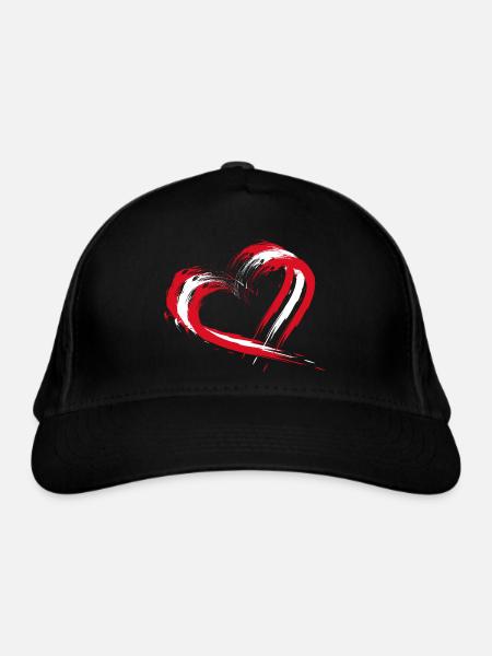 Peru - Organic Baseball Cap - black - Front