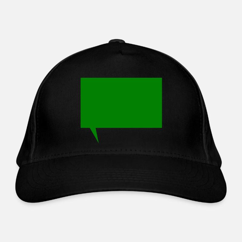 Modèle de message texte à concevoir vous-même Casquette classique bio