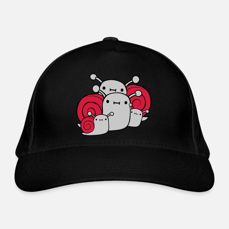 Parents Enfants Escargots Casquette classique bio