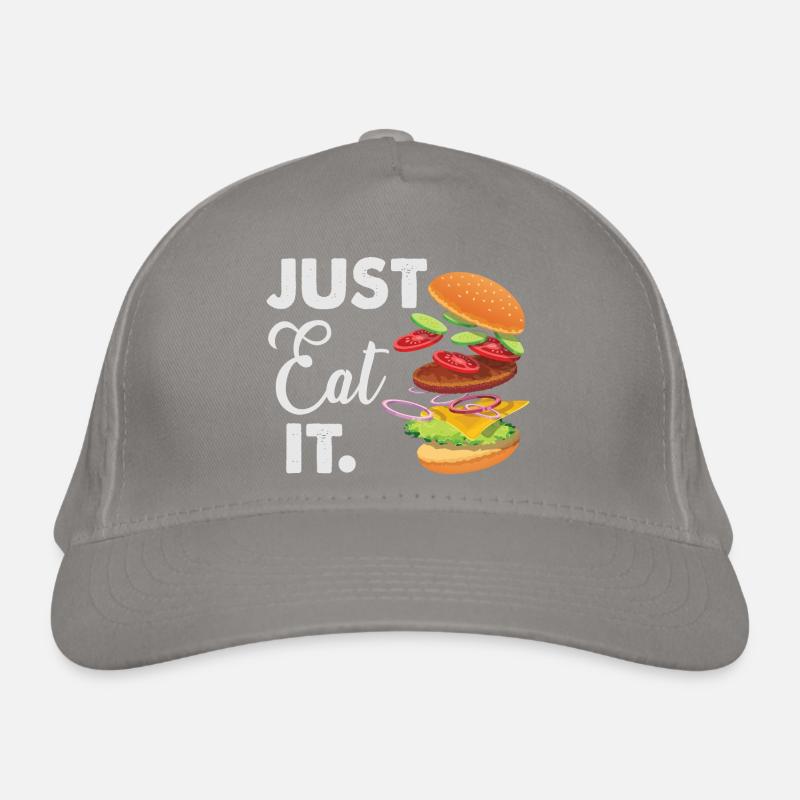 just eat it Organic Baseball Cap