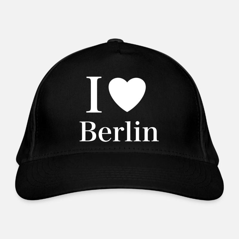 I love Berlin Bio-Baseballkappe