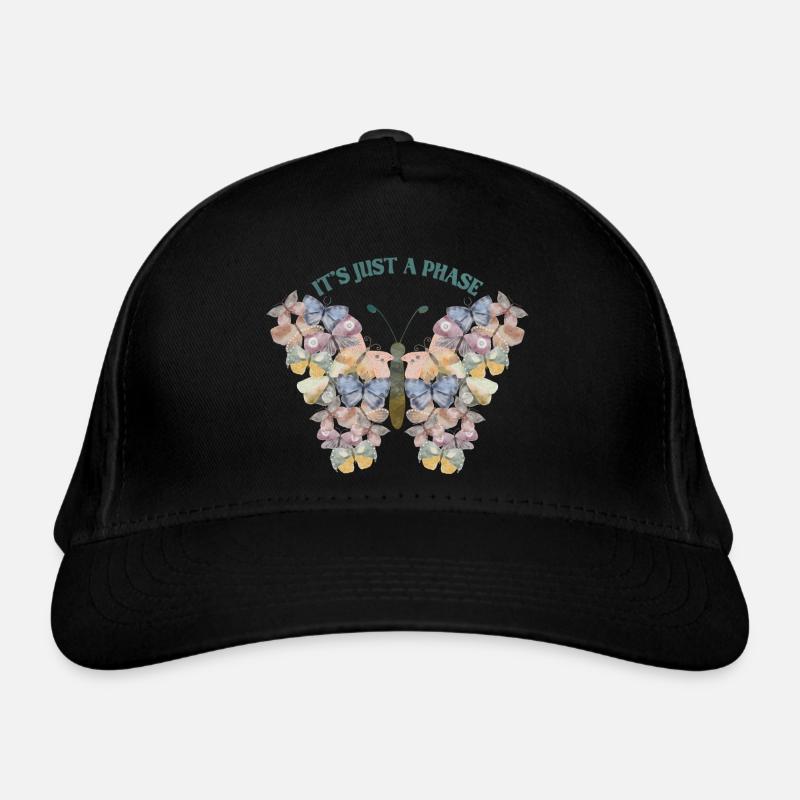 Fleur de papillon Dictons floraux Disant fleurs Casquette classique bio