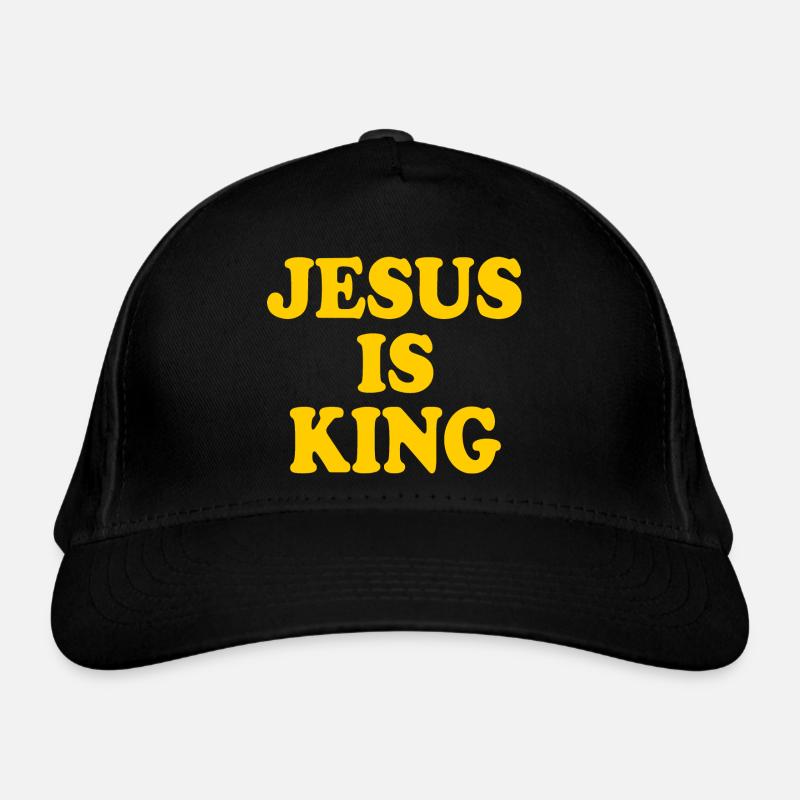 Jesus is king Casquette classique bio