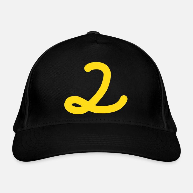 2 Number two number Organic Baseball Cap