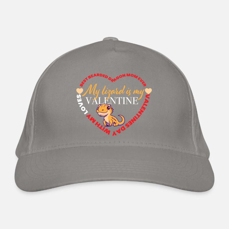 Valentine's Lizard Casquette classique bio