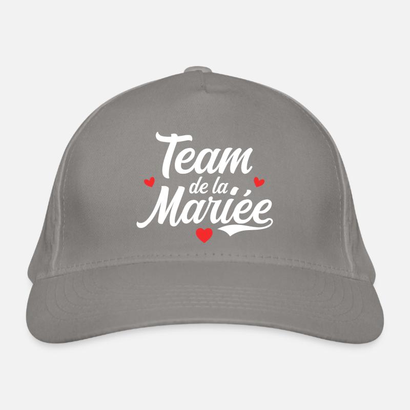 Team De La Mariée Casquette classique bio