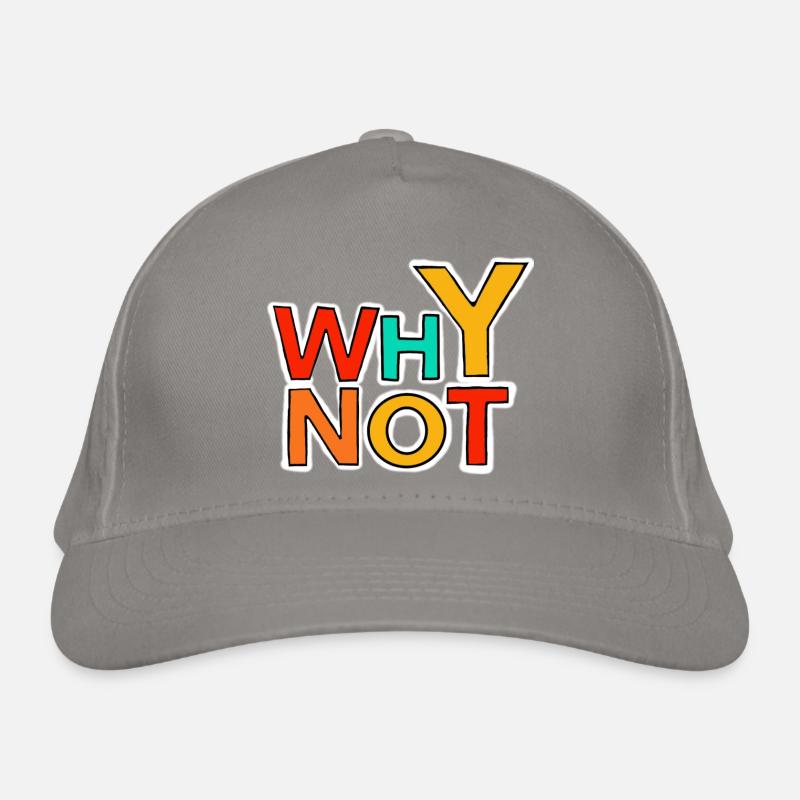 Why not Organic Baseball Cap