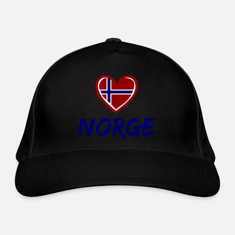 norge Bio-Baseballkappe