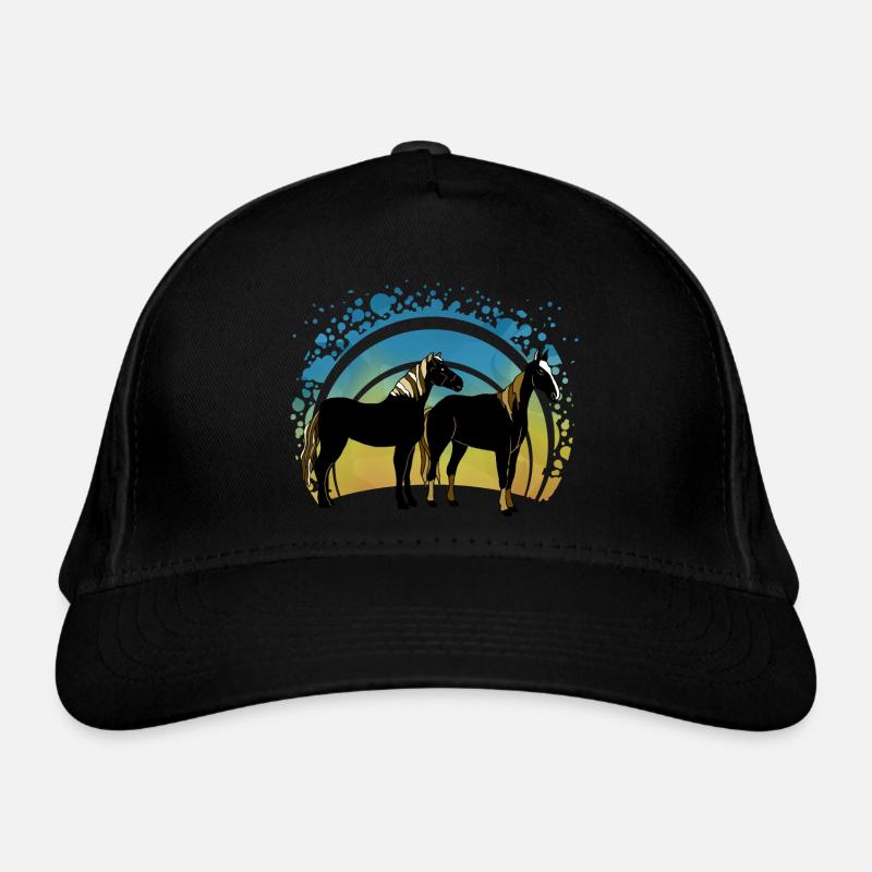Chevaux Casquette classique bio