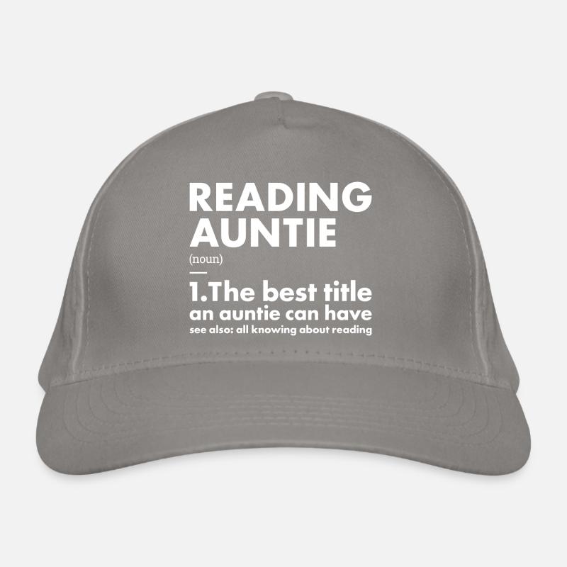 Reader Auntie Definition Reading Bio-Baseballkappe