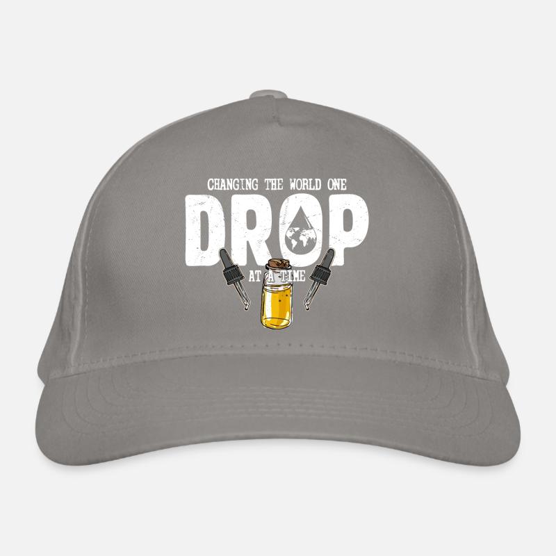Changer le monde une goutte à la fois Essential Oi Casquette classique bio