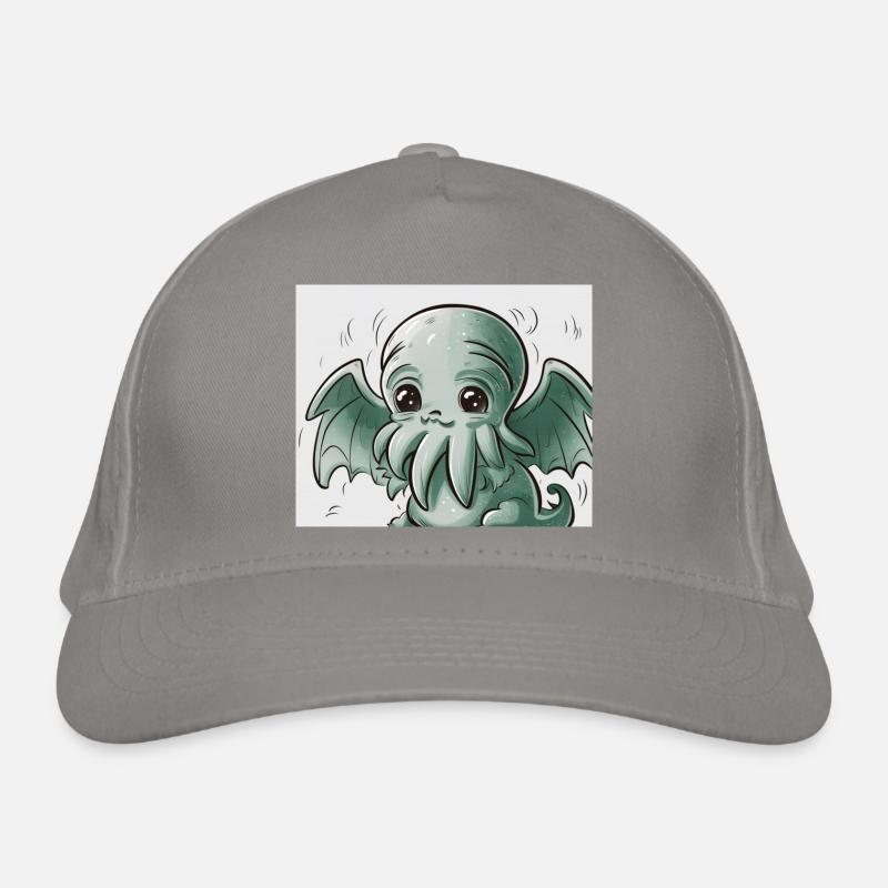cute cthulhu Bio-Baseballkappe