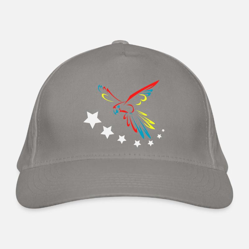 Macaw Flag Organic Baseball Cap