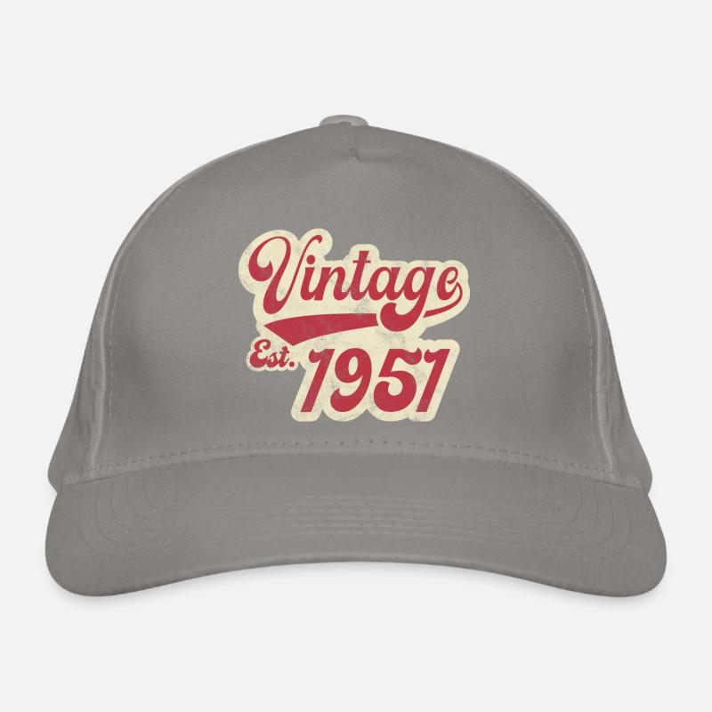 Vintage Est 1951 Casquette classique bio