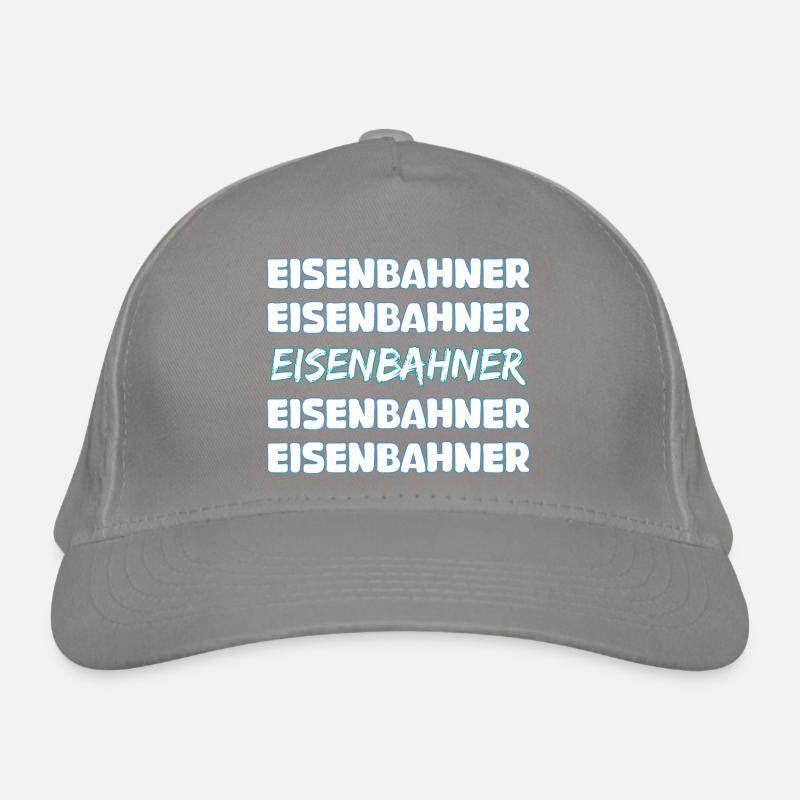 Cheminot en tant que travail Casquette classique bio
