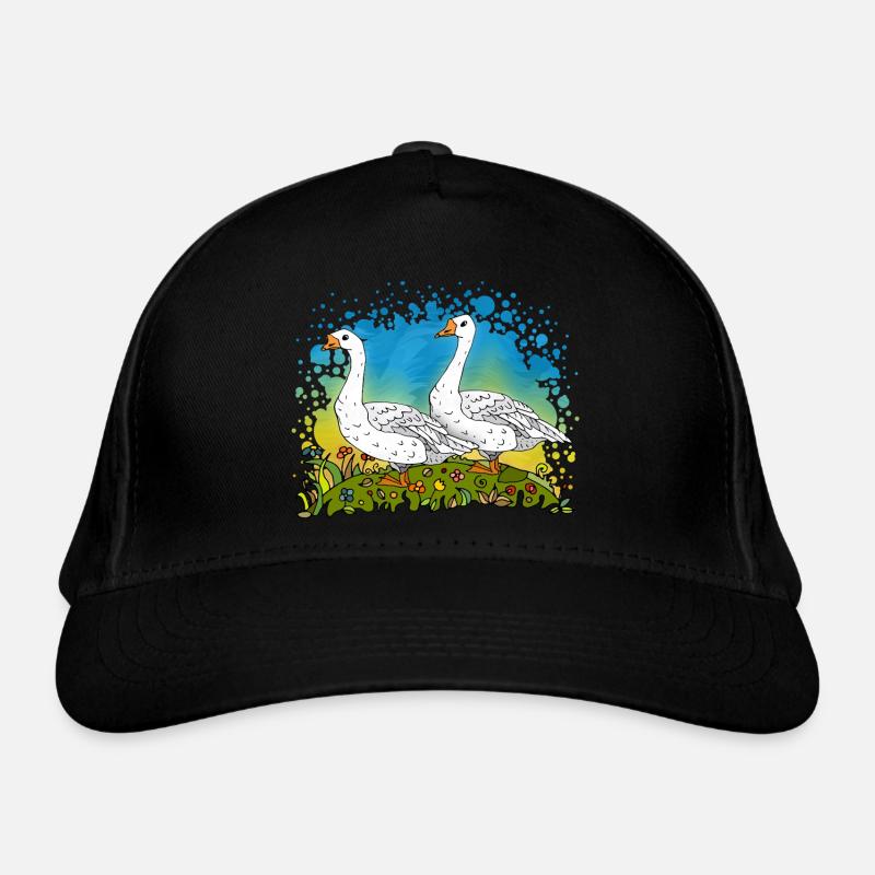 Geese Organic Baseball Cap