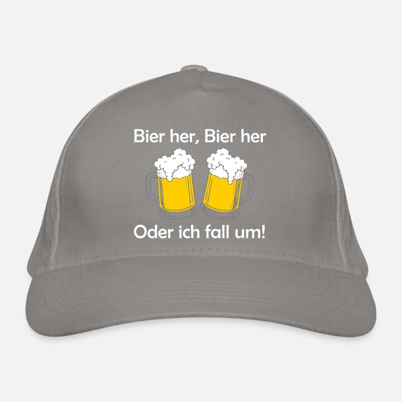 Des abeilles ici, des abeilles ici - oder ich fall um ! Casquette classique bio