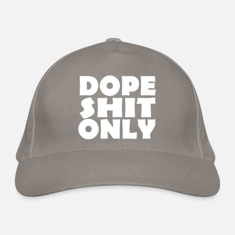 merde Casquette classique bio