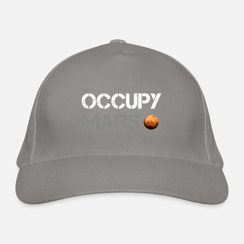 Occupy Mars planète Space Explor Rocket Science Casquette classique bio