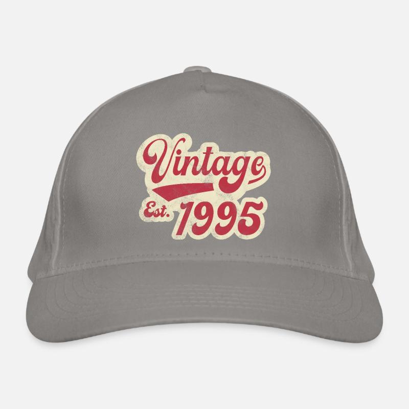 Vintage Est 1995 Casquette classique bio