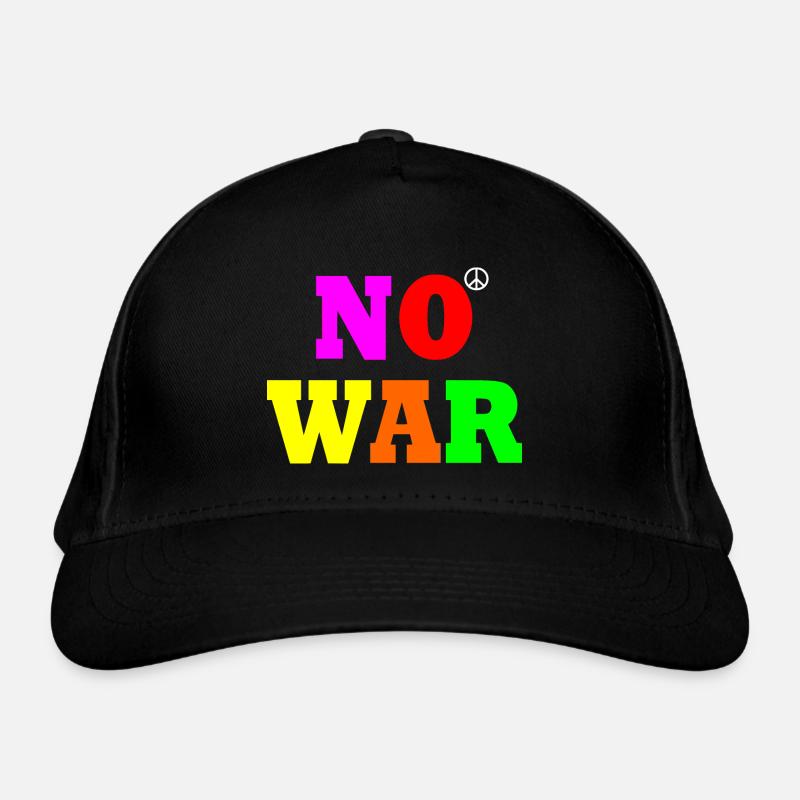 No war Organic Baseball Cap