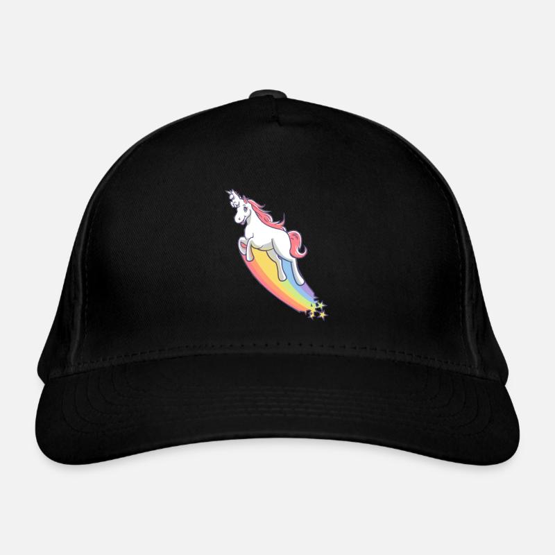 Drôle Two Headed Unicorn Casquette classique bio