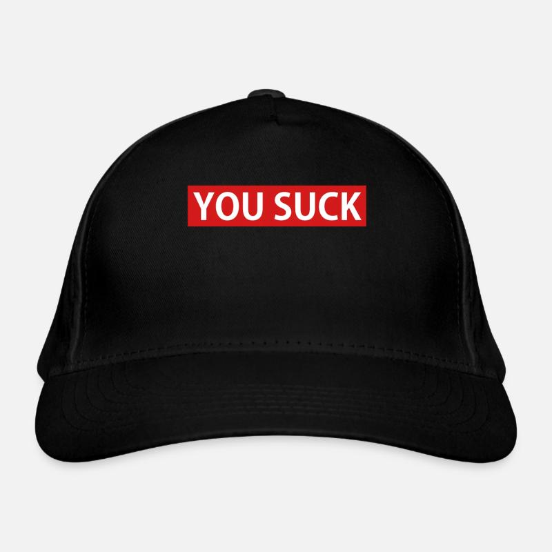 YOU SUCK Casquette classique bio