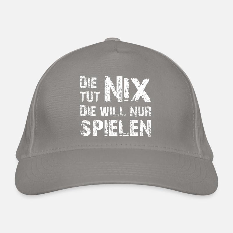 dietutnix weiss Bio-Baseballkappe