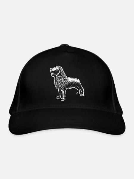 Braunschweiger Löwe - Bio-Baseballkappe - Schwarz