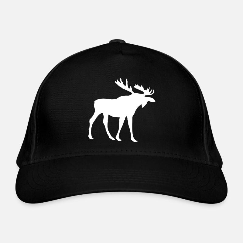 Elche Elch Bio-Baseballkappe