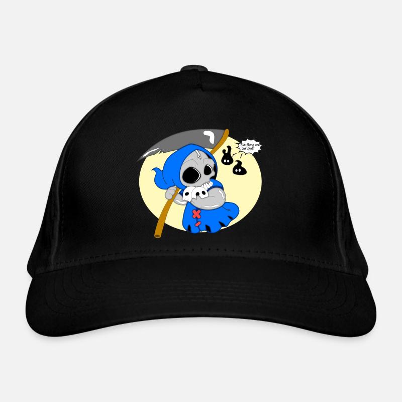 Reaper Skull Organic Baseball Cap