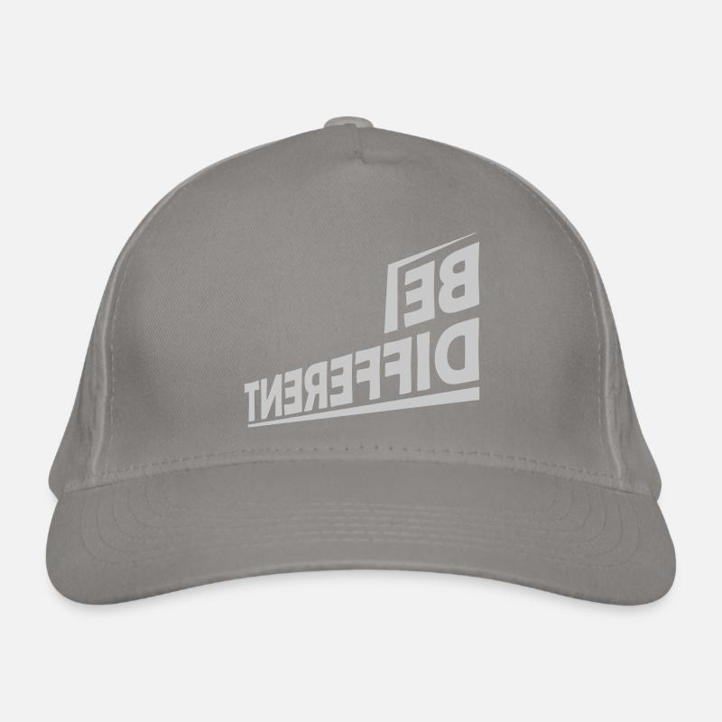 Soyez différent Logo Design Casquette classique bio