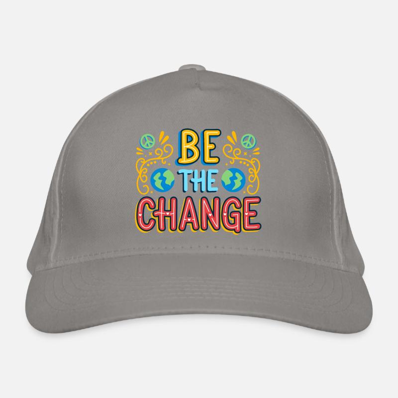 Be the change idee original gift Organic Baseball Cap