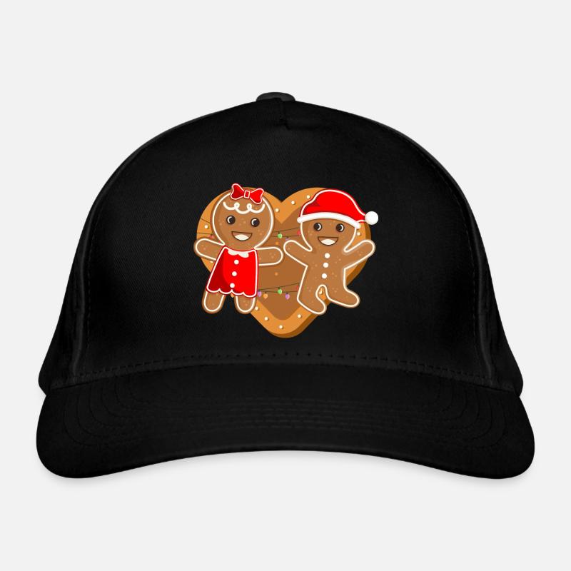 Weihnachten Lebkuchen Schokoladen Plätzchen Bio-Baseballkappe