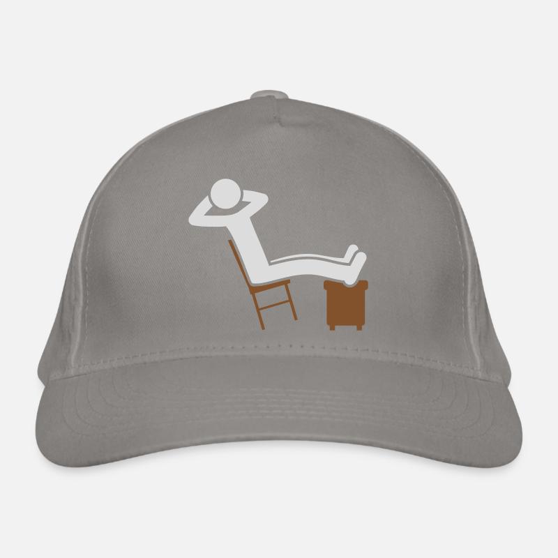 Chillen Mann Stuhl Icon Bio-Baseballkappe