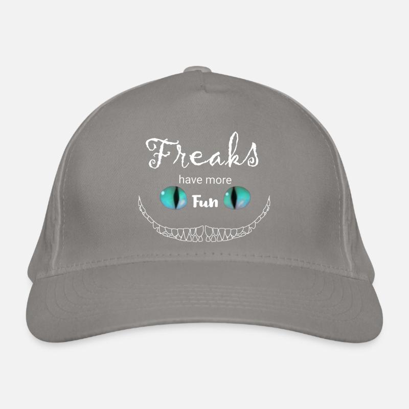Les Freaks blancs ont plus de Fun Cheshire Cat Casquette classique bio