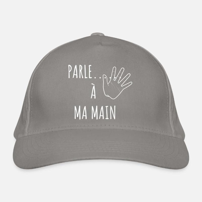 parle à ma main Casquette classique bio