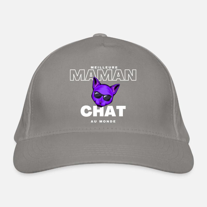 Maman chat Casquette classique bio