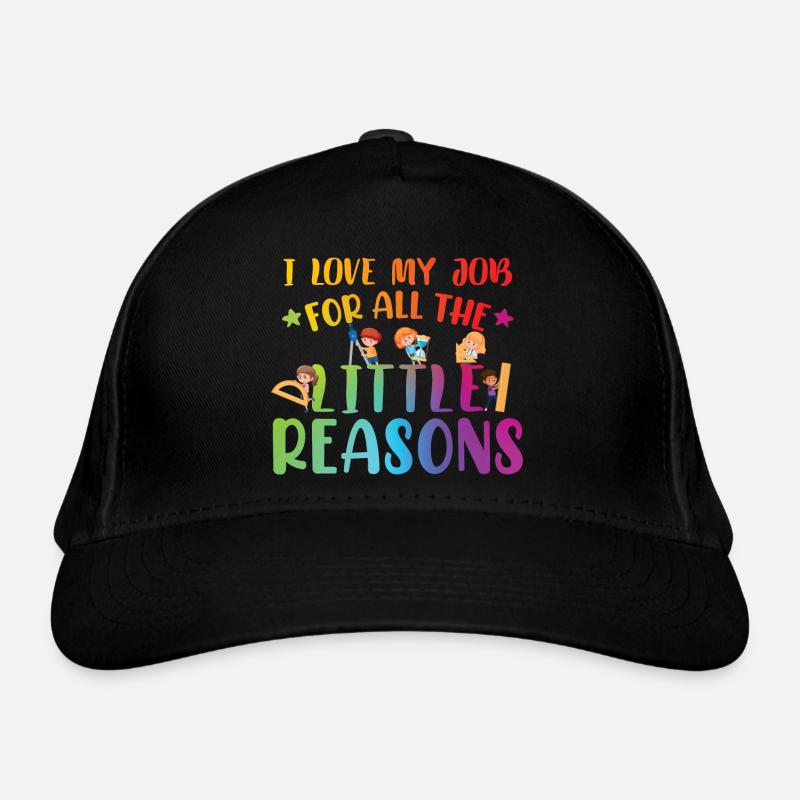 Enseignante de maternelle au primaire Casquette classique bio