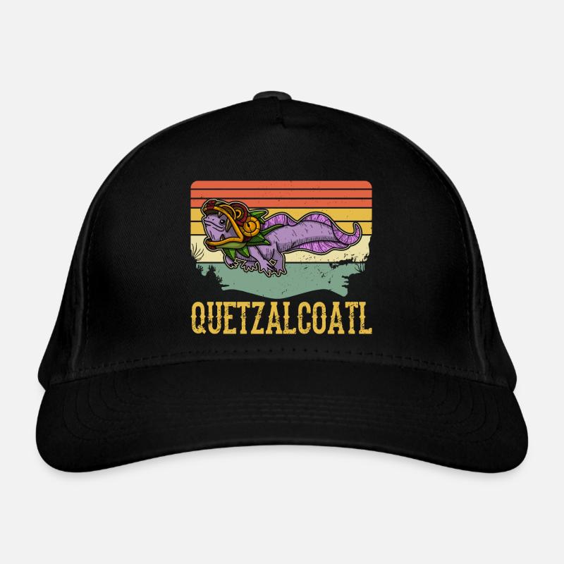 Quetzalcoatl Axolotl Mexique Divinité Aztèque Casquette classique bio