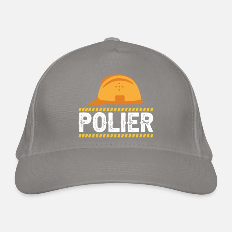 Polier Geschenk Baustelle Bio-Baseballkappe