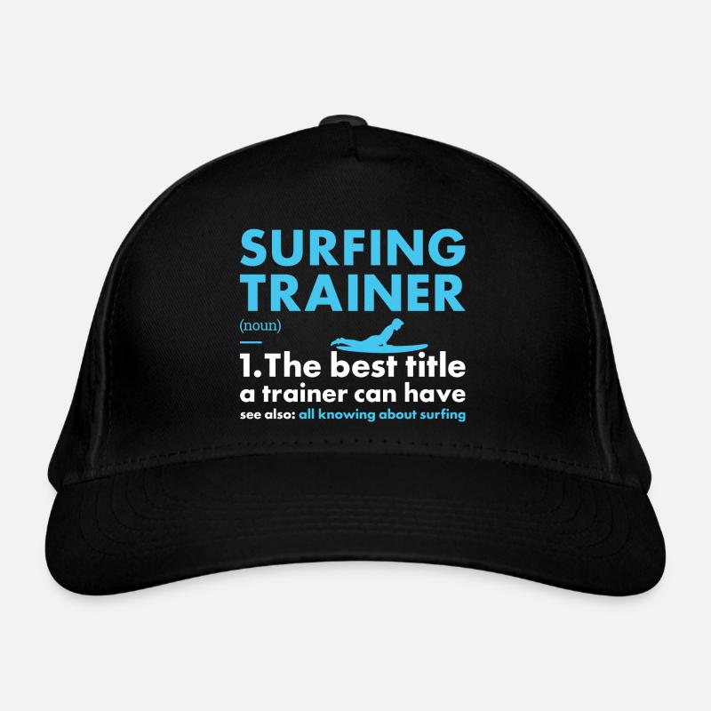 Sport Trainer Surfing Organic Baseball Cap